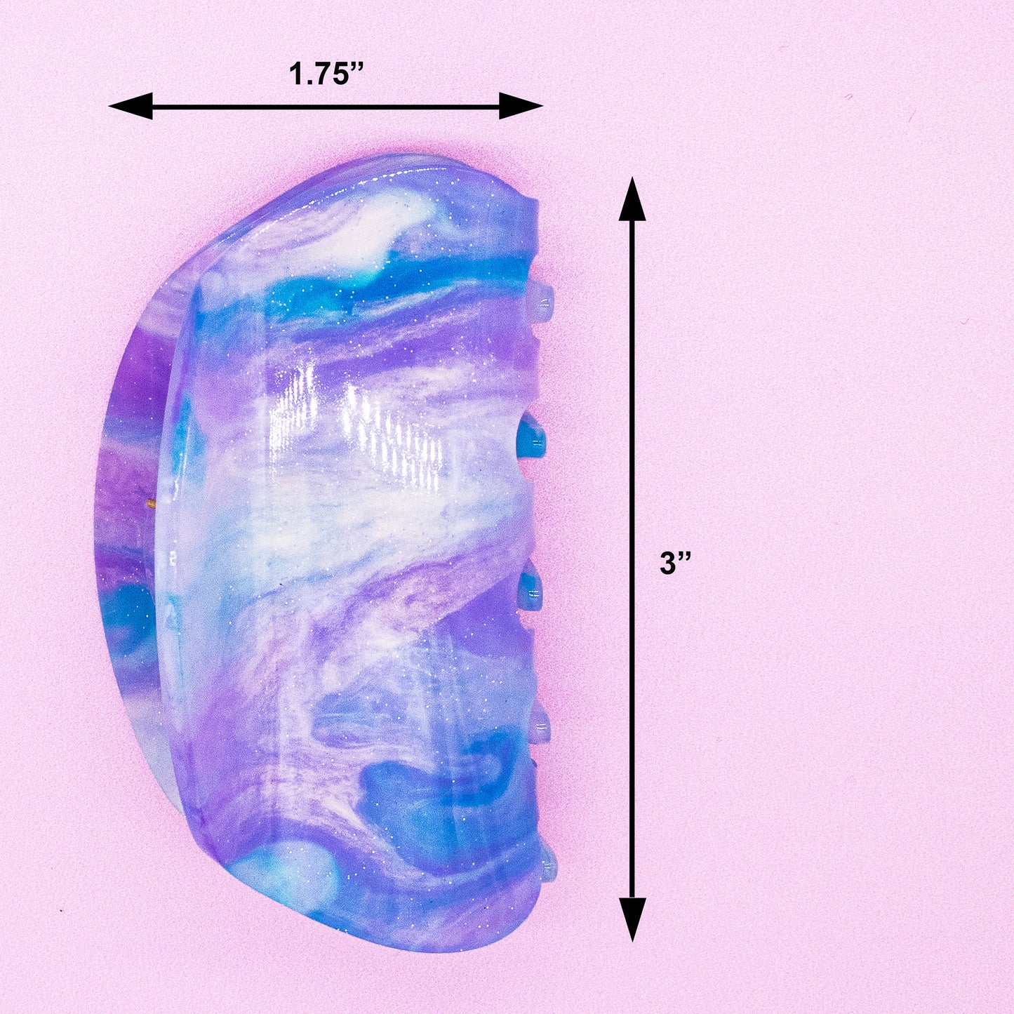 Frog Sac - Medium Hair Claw Clip