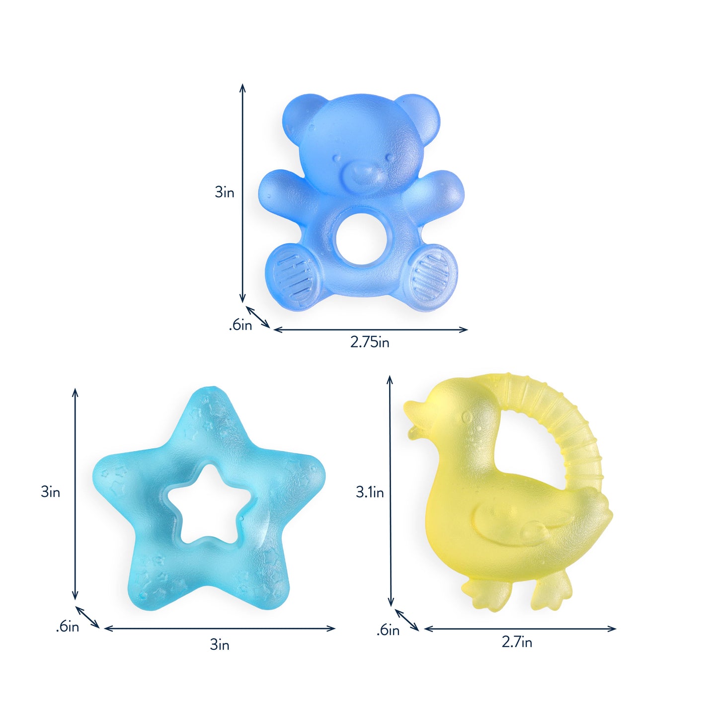 Itzy Ritzy -  Cutie Coolers Refrigerable Water Teethers