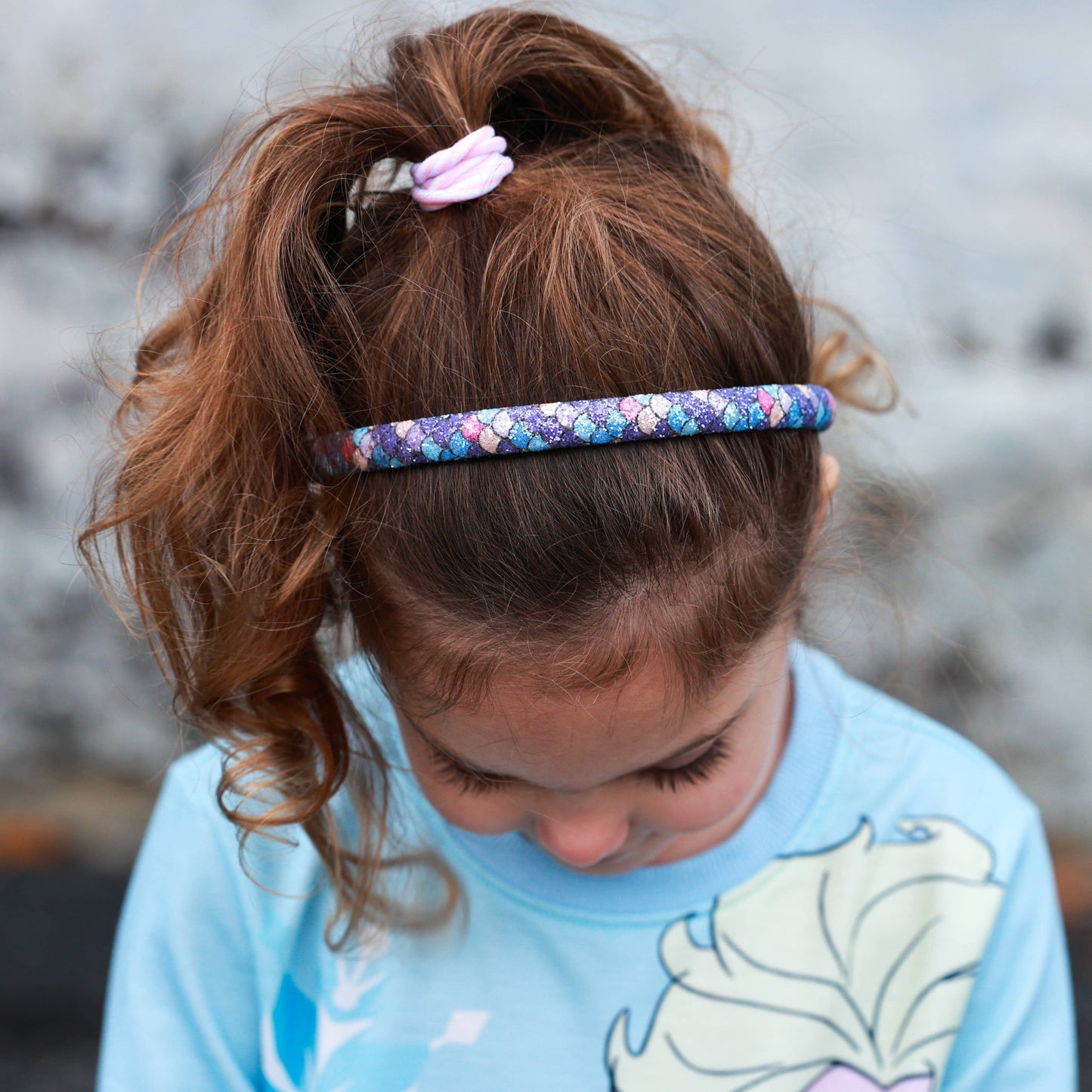 Frog Sac - Mermaid Headband - Kids Thin Non Slip Hair Accessories