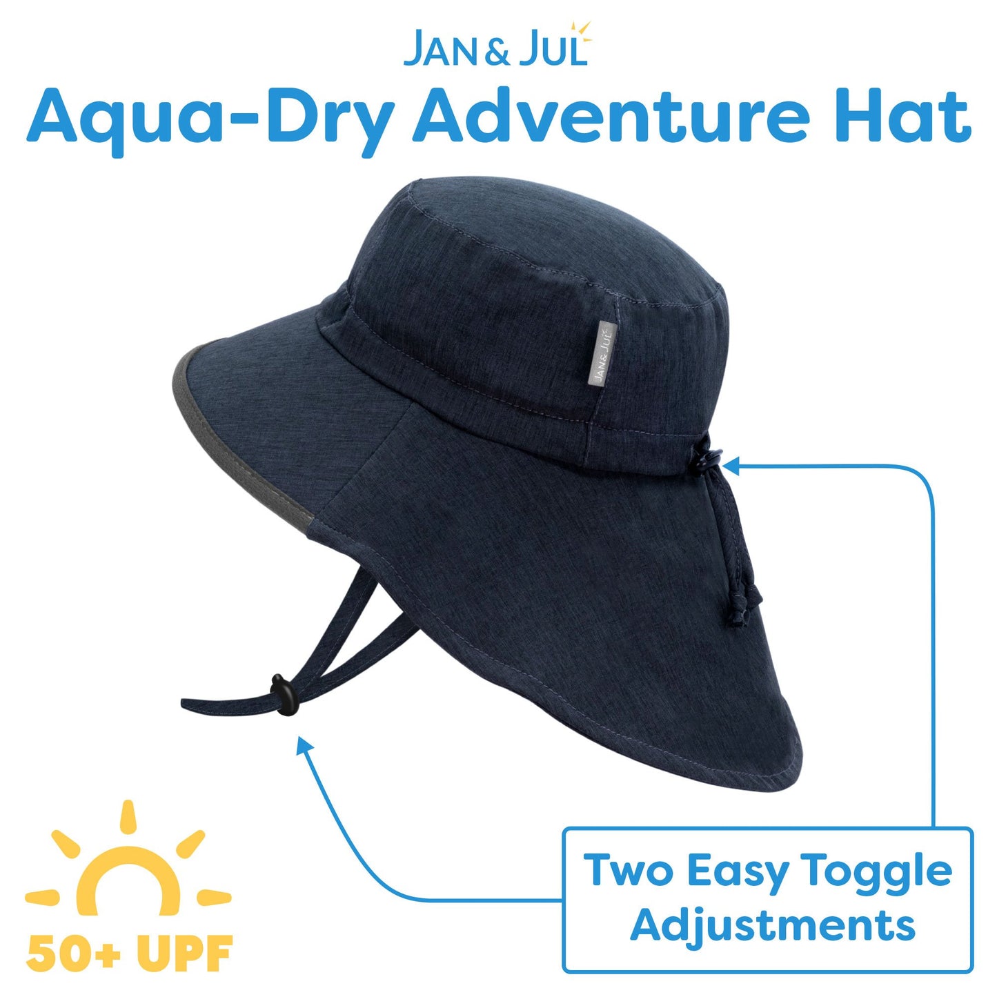 Jan & Jul - Aqua Dry Adventure Hat | Adult  Sizes