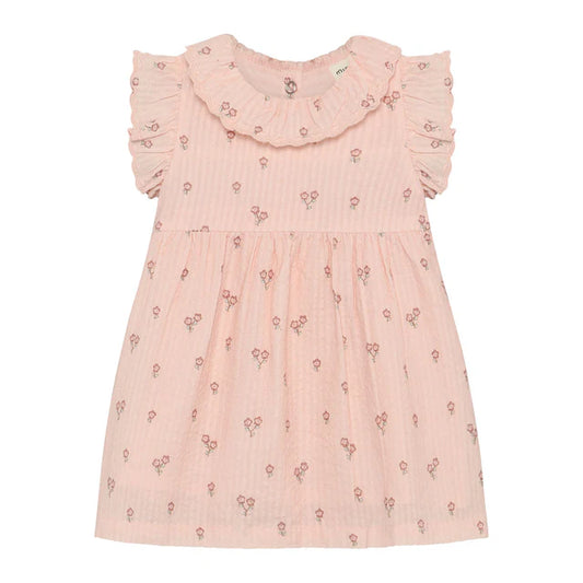 Minymo - Linen Floral Dress