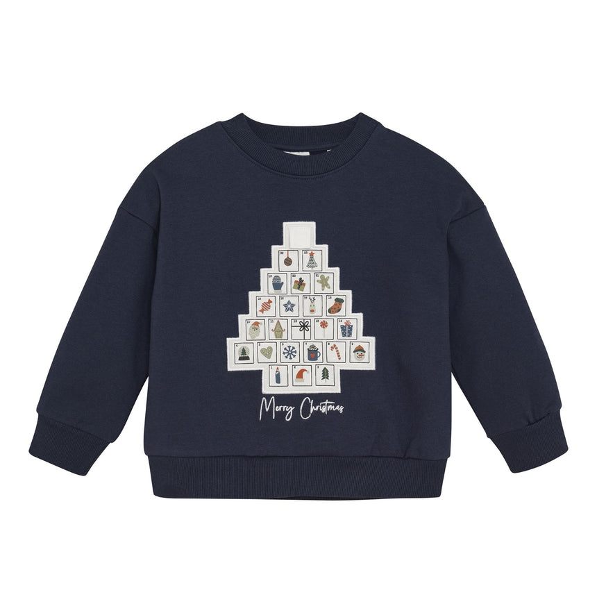 Minymo - Christmas  Calendar Sweatshirt - 5Y