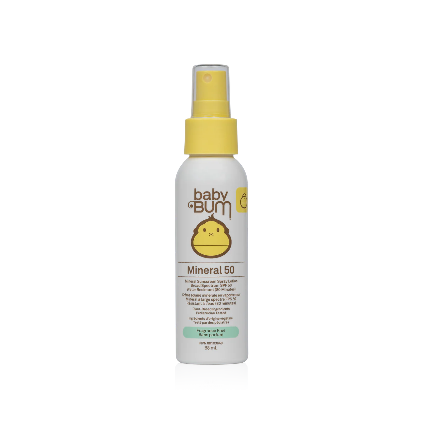 Sun Bum - Mineral SPF 50 Sunscreen Spray - Fragrance Free
