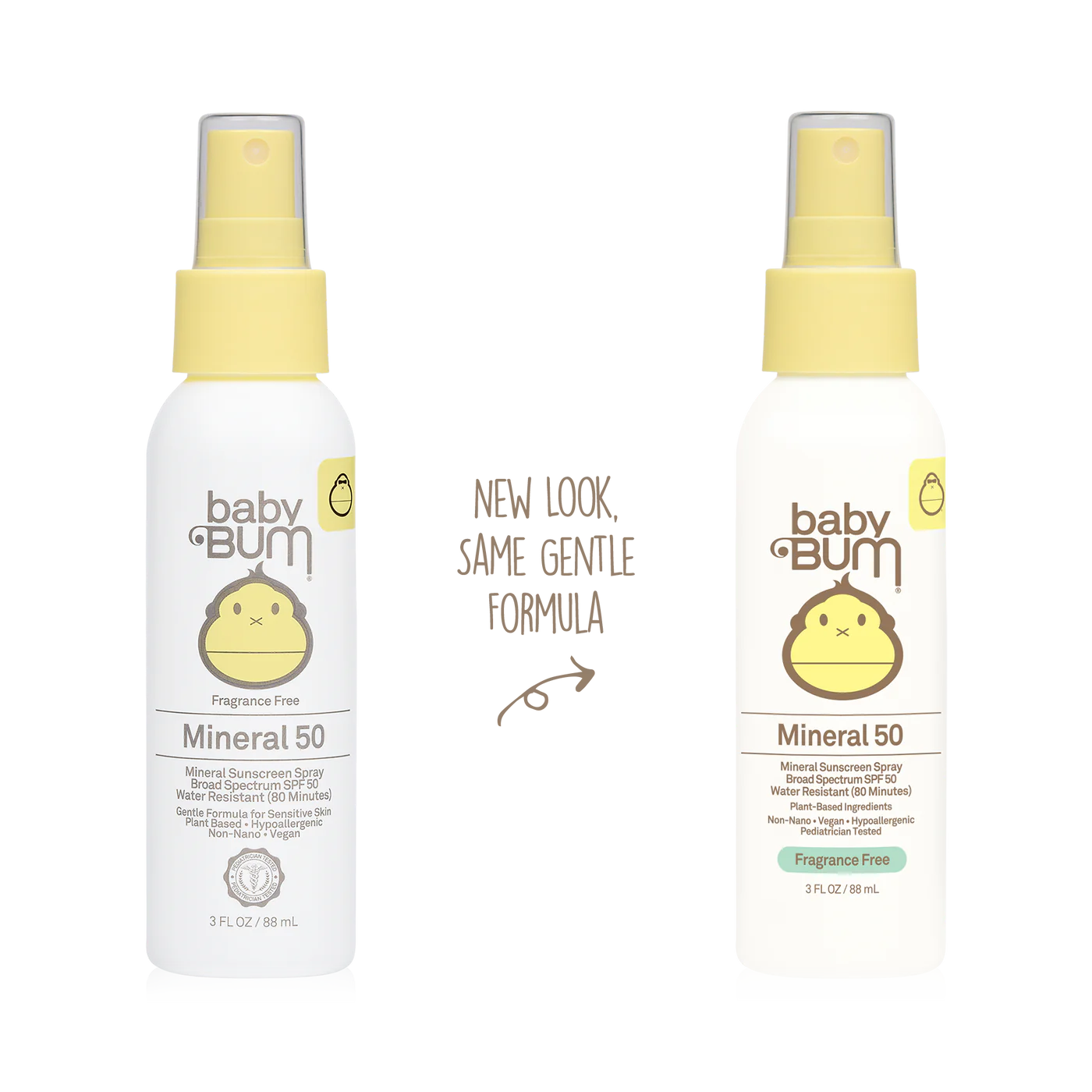 Sun Bum - Mineral SPF 50 Sunscreen Spray - Fragrance Free