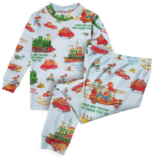 Richard Scarry Cars And Trucks Pajama