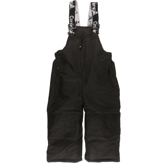 Conifere- Unisex Black Snow Pant