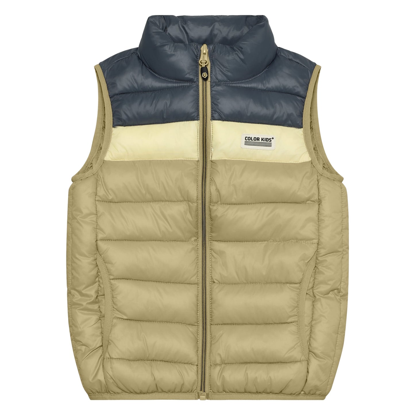 Color Kids Colorblock Quilted Vest - 6Y