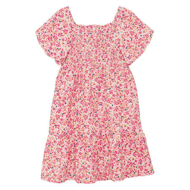 Creamie Flower Structure Dress - 8Y