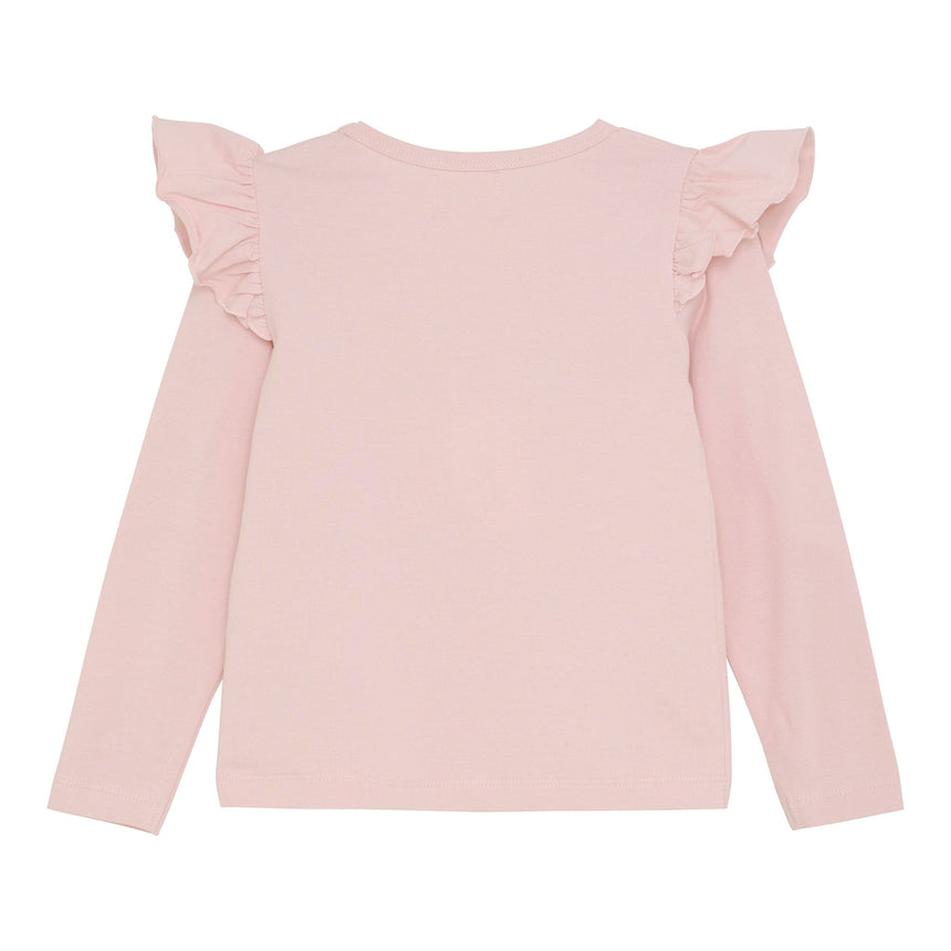 Creamie - Frill T-shirt Pink - 2Y