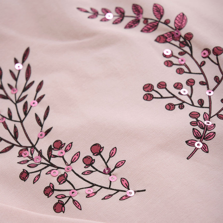 Creamie - Frill T-shirt Pink - 2Y