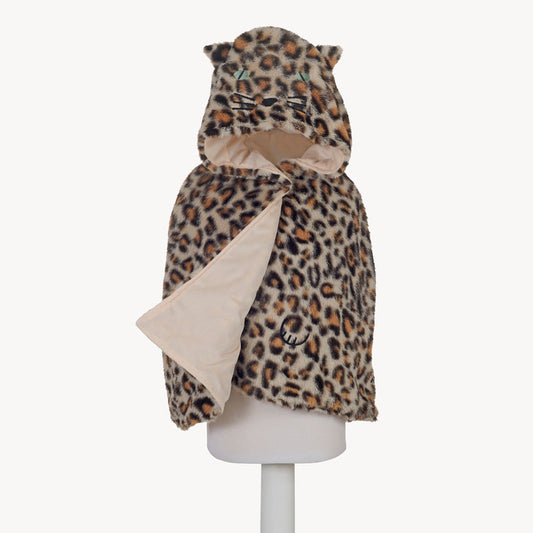 Rockahula - Leopard Dress Up Fluffy Cape 3-10 Years