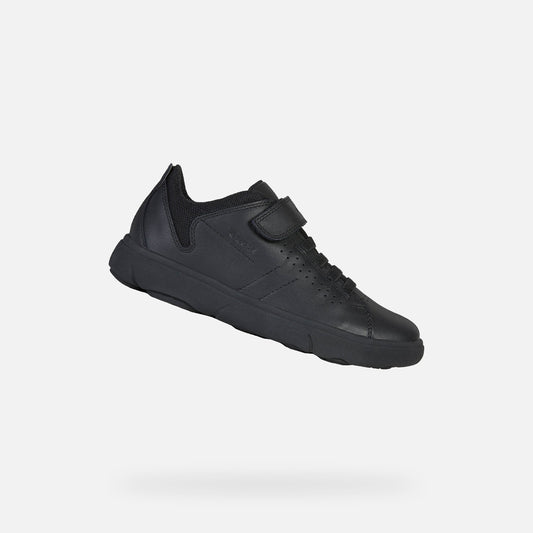 Geox Nebcup Boy's Black Uniform Sneakers