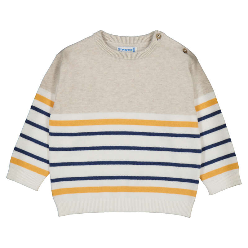 Mayoral Block Jumper Sweater - Oat Vig