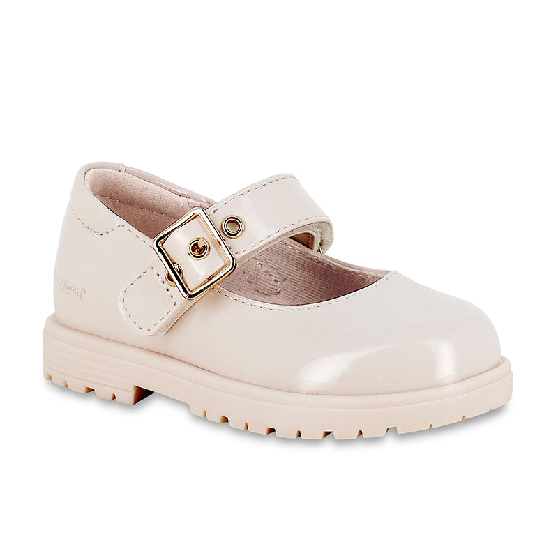 Mayoral - Chunky Heel Mary Jane - Natural