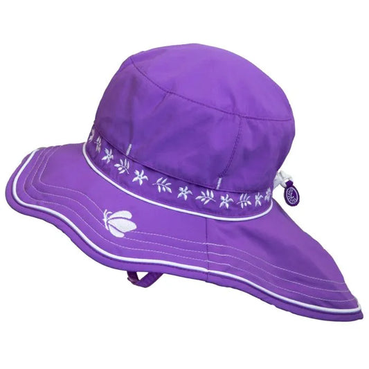 Calikids - Vented UV Bucket Hat with Butterfly