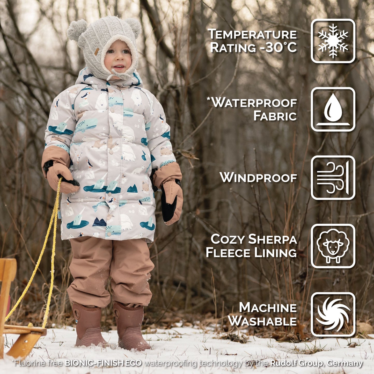 Jan & Jul Polar Pals | Kids Winter Coat