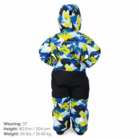 Jan & Jul Neon Peaks | Kids Waterproof Snowsuit