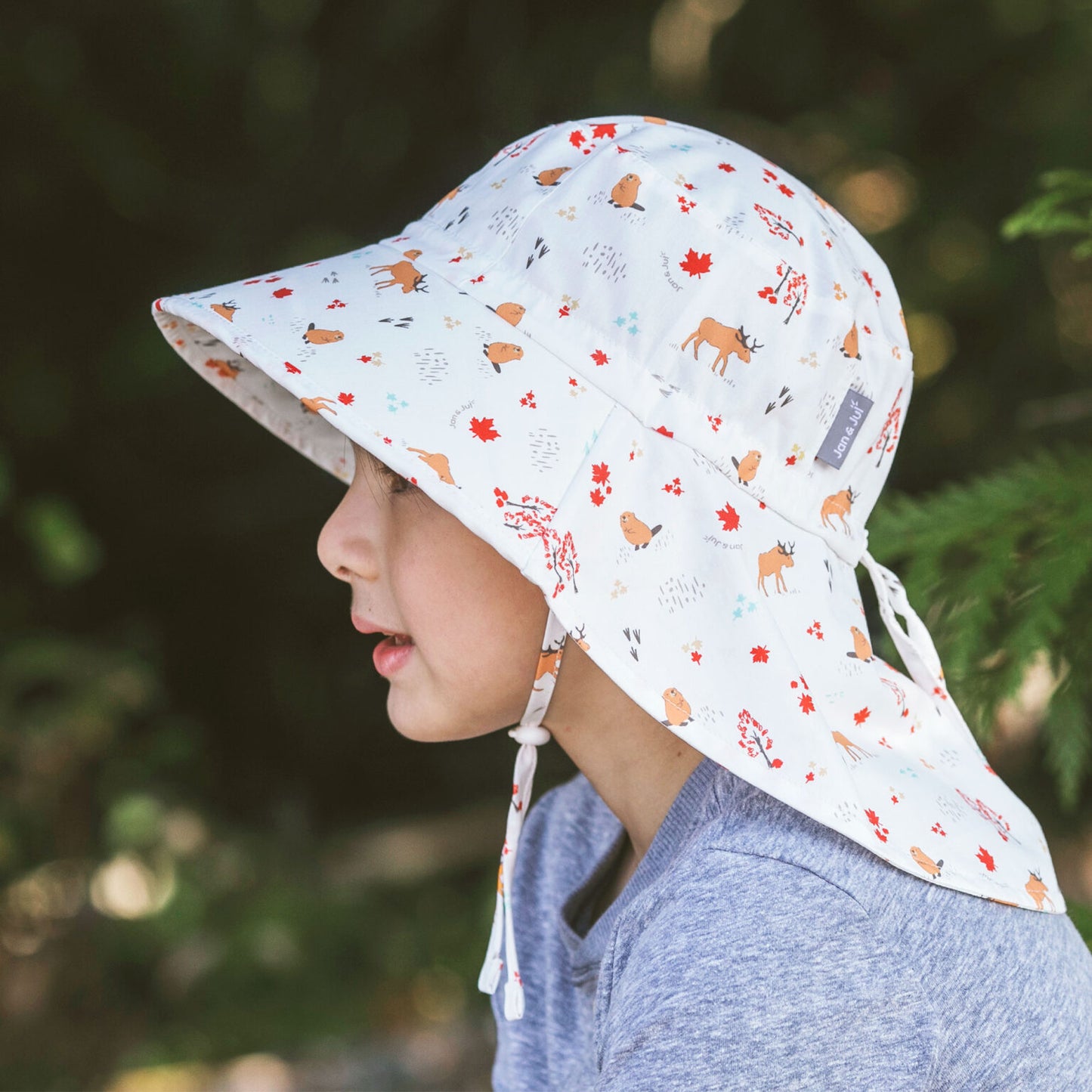 Jan & Jul - Kids Cotton Xplorer Hats Oh Canada 1