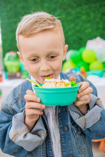 Re-play 3 PK 12 Oz Bowls, Ice Pink, Mint, White