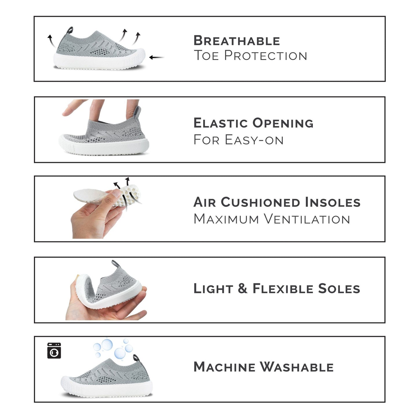 Jan & Jul - Graphic Knit Shoes