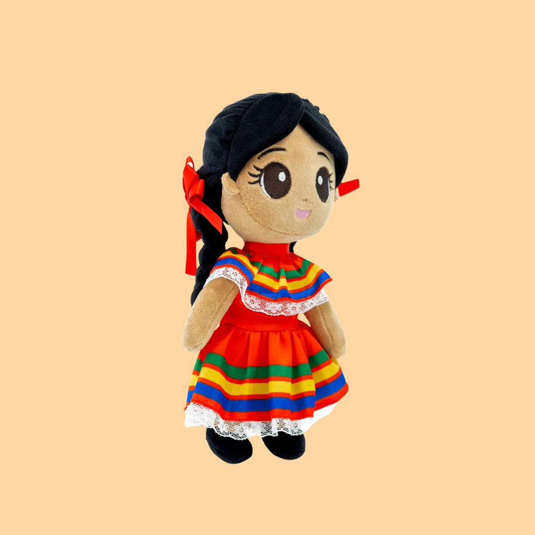 Joeydoll Mexican 'Xochitl' Cultural Mini Doll