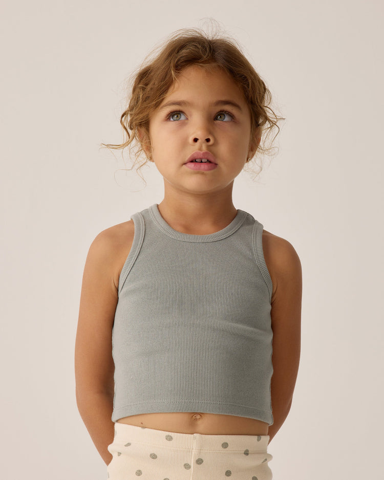 Rylee + Cru - Ribbed Tank Set || Natural, Eucalyptus
