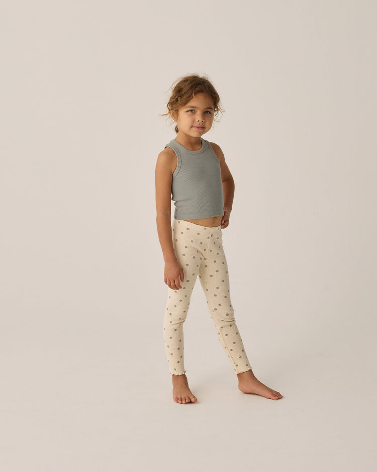Rylee + Cru - Ribbed Tank Set || Natural, Eucalyptus