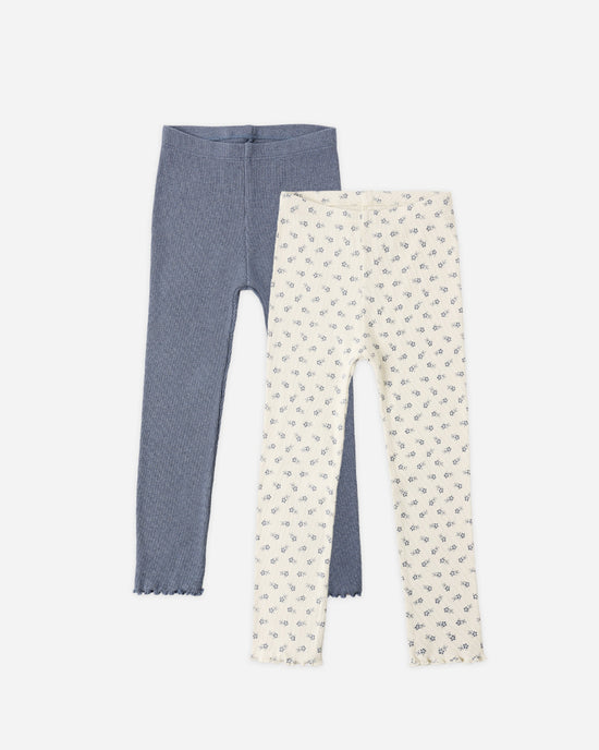 Rylee + Cru Ribbed Legging Set of 2