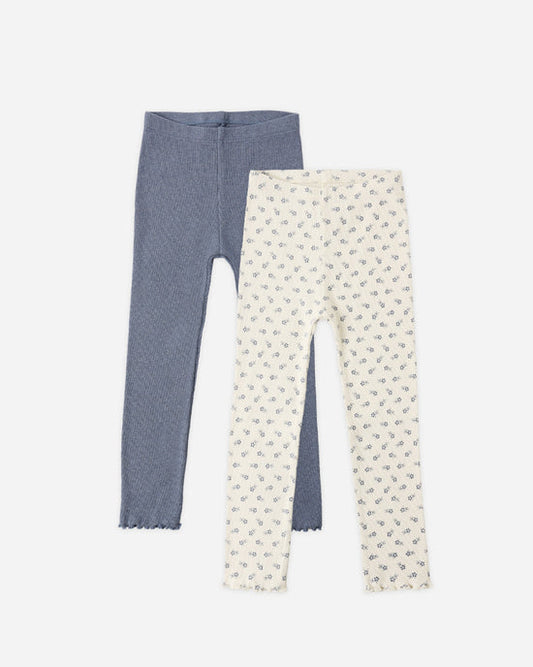 Rylee + Cru Ribbed Legging Set of 2