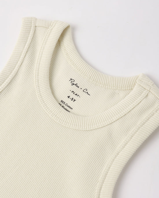 Rylee + Cru Ribbed Tank Set of 2