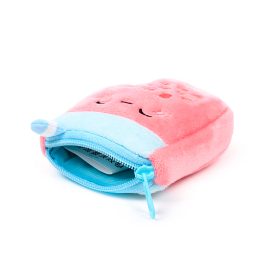 Puckator Foodiemals Bubble Tea Plush Mini  Change Purse
