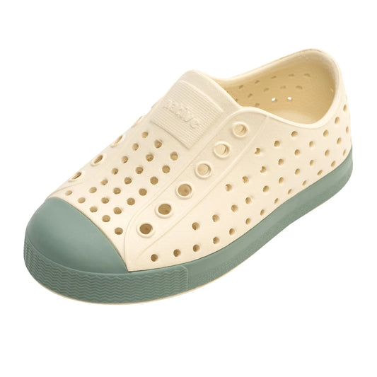 Native Shoes - Child Jefferson Slip On Sneaker - Bone White Series