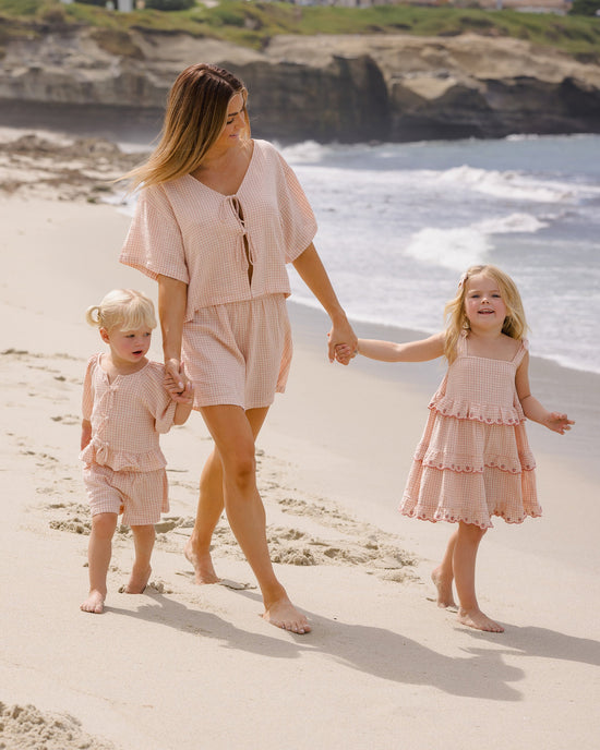 Rylee + Cru Ruffled Swing Dress