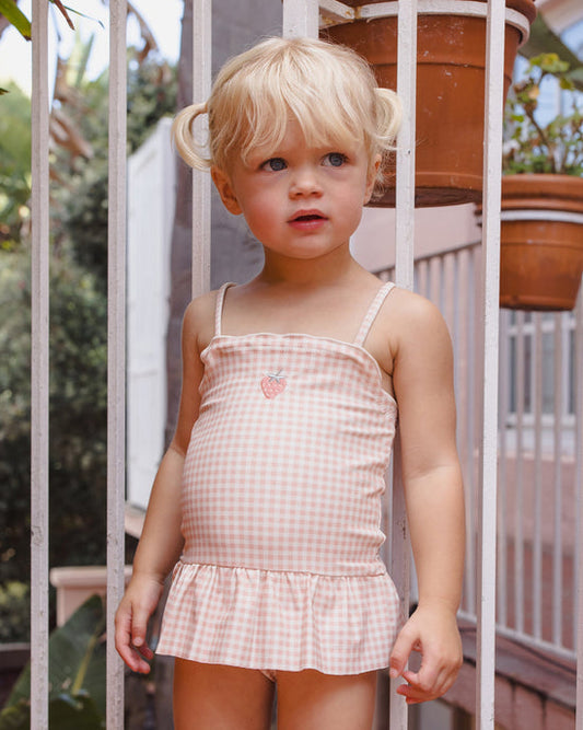 Rylee + Cru Tori Skirted One-Piece