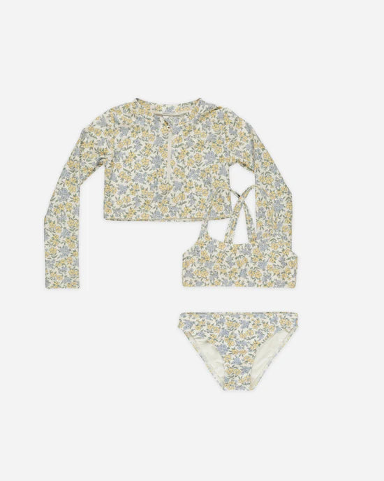 Rylee+Cru - Crop Rashguard Set