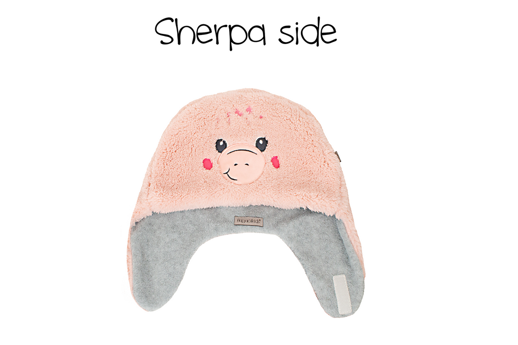 FlapJackKids Reversible Sherpa Hat