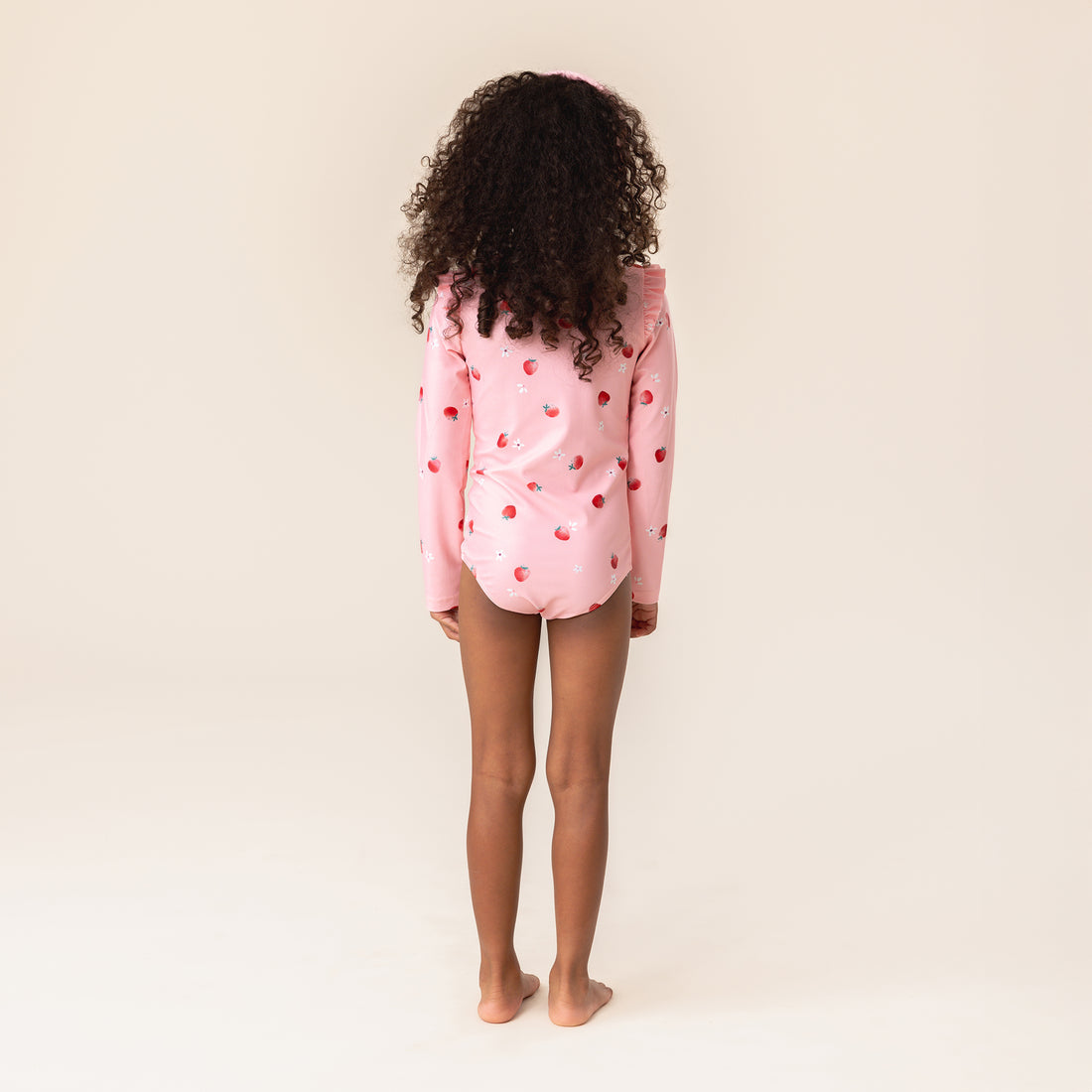 Nano Girls' One-Piece UV Swimsuit