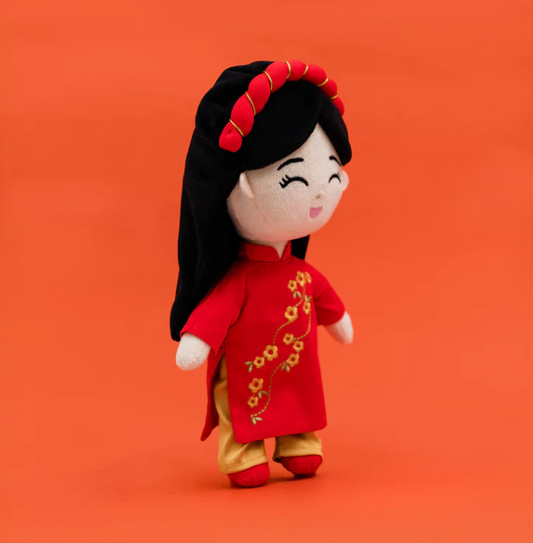 Joeydolls - Vietnamese 'Hoa' Cultural Mini Doll