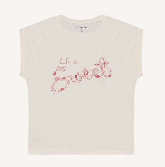 Minymo - Life Is Sweet Graphic T-Shirt - 5Y