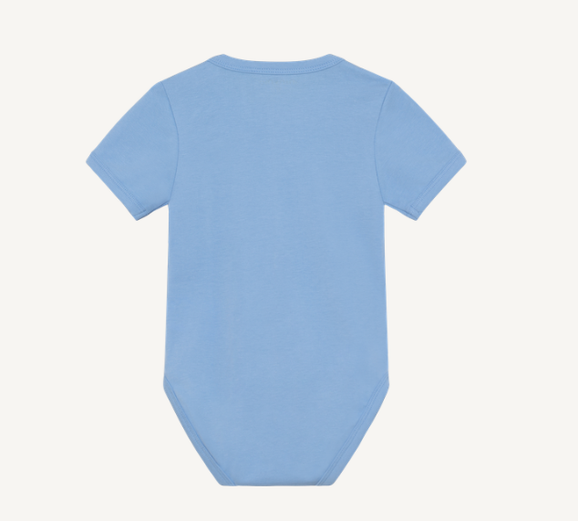 Minymo - Let's Play Dolphin Short Sleeve Bodysuit