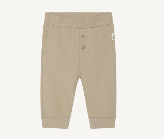 Minymo - Tufted Graphic Cotton Infant Joggers