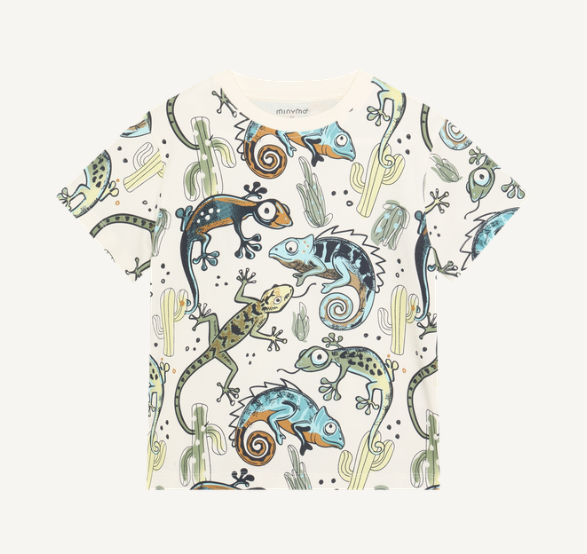 Minymo - All Over Print Chameleon T-Shirt