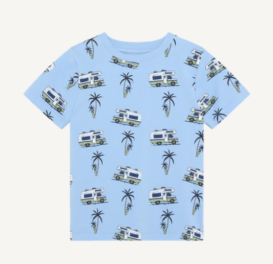 Minymo - All Over Print Camper Van T-Shirt