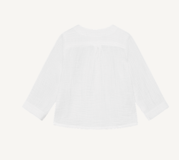 Minymo - Long Sleeve Linen Infant Top