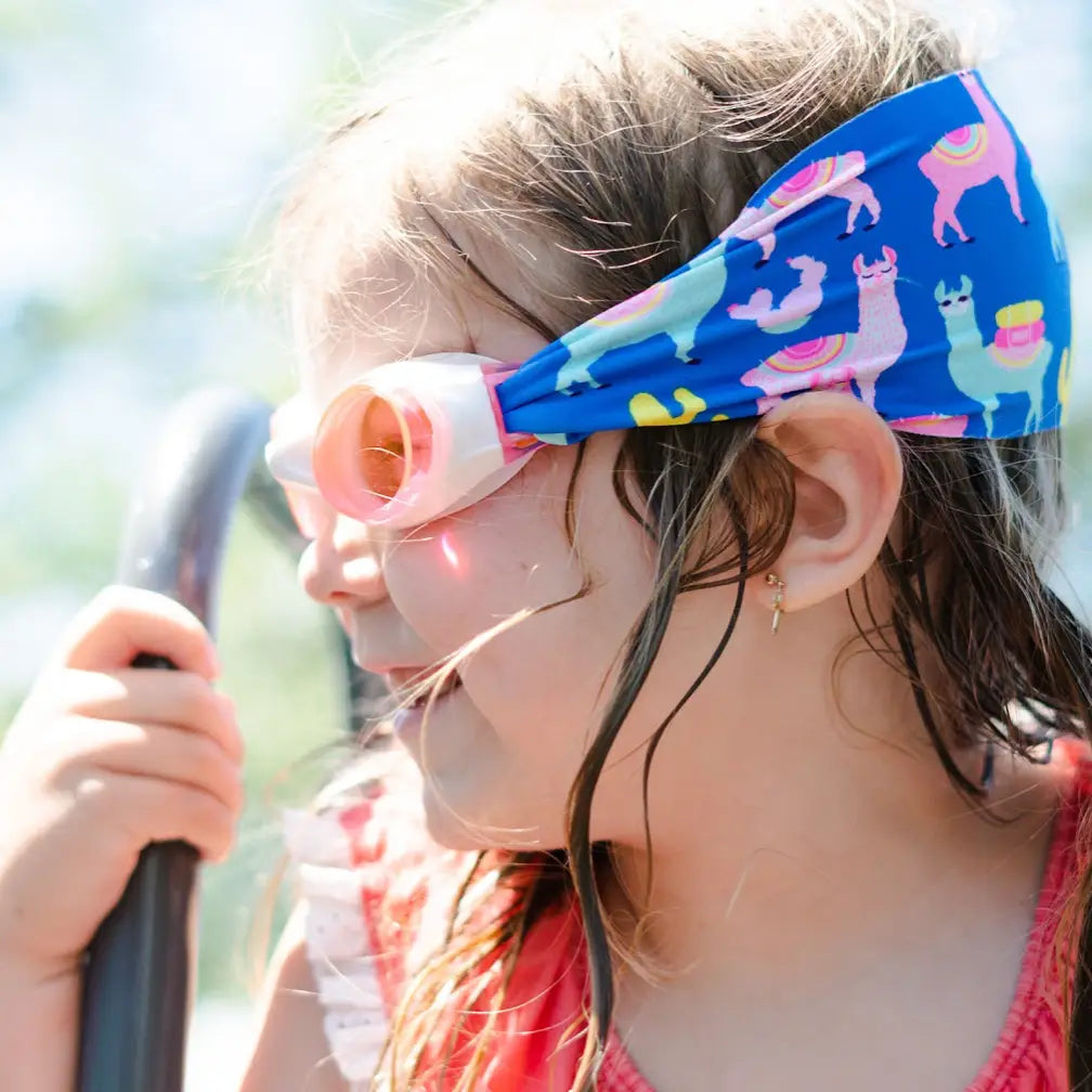Splash Place Swim Goggles Llama Fiesta 1