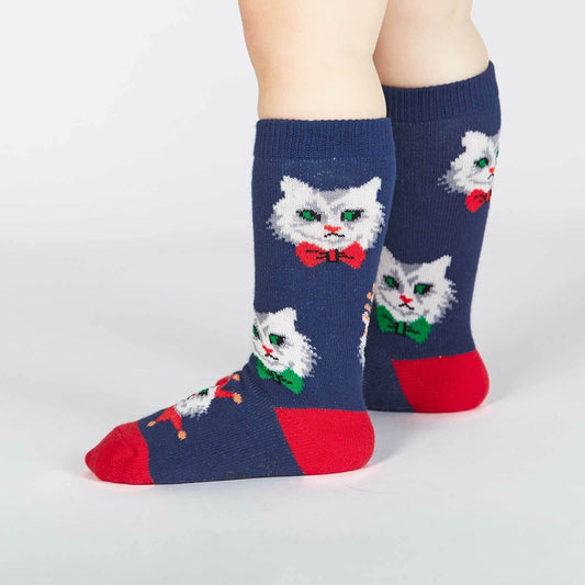 Sock It To Me - Toddler Knee : Santa Claws