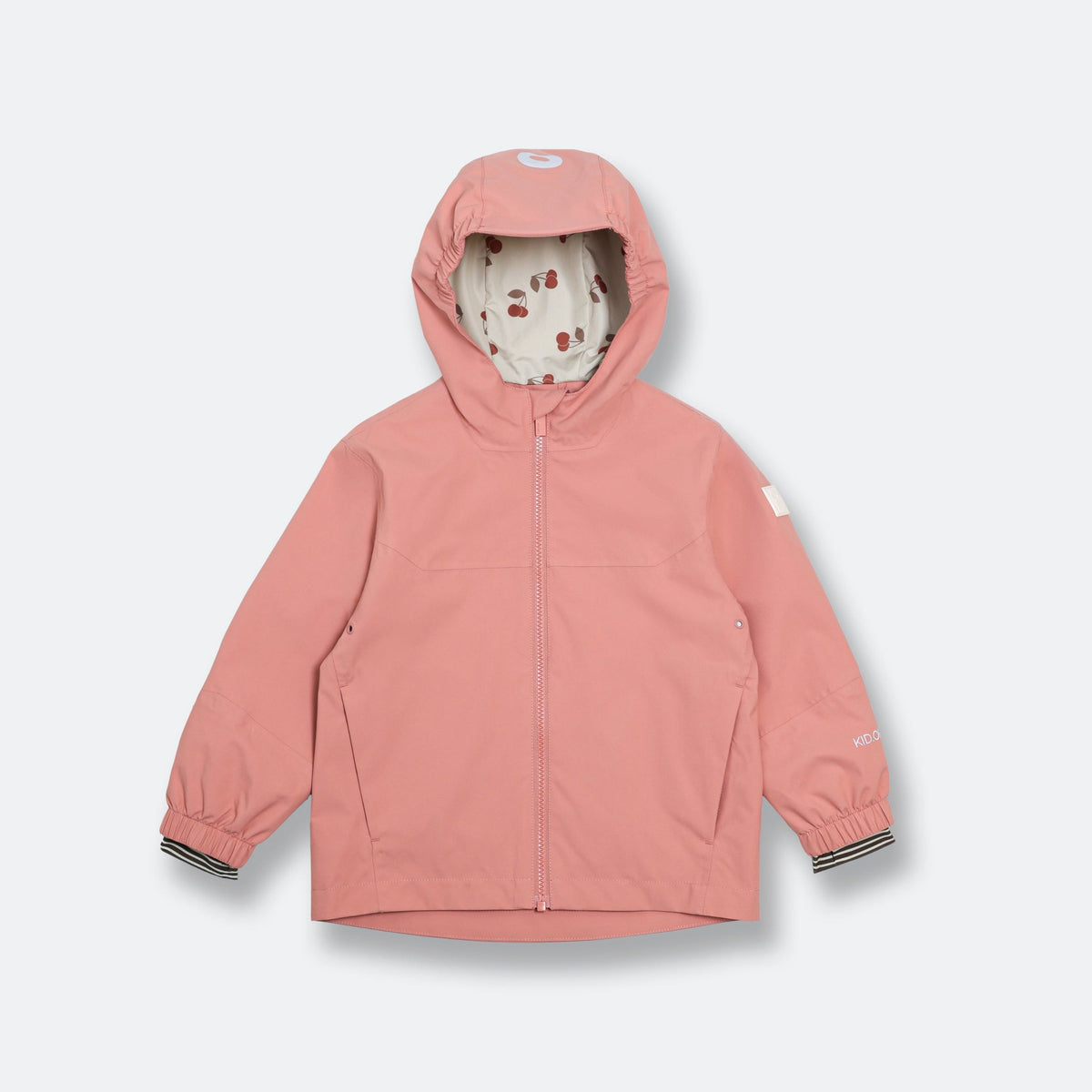 KidORCA Tofino Waterproof Rain Jacket in Cameo/Cherry