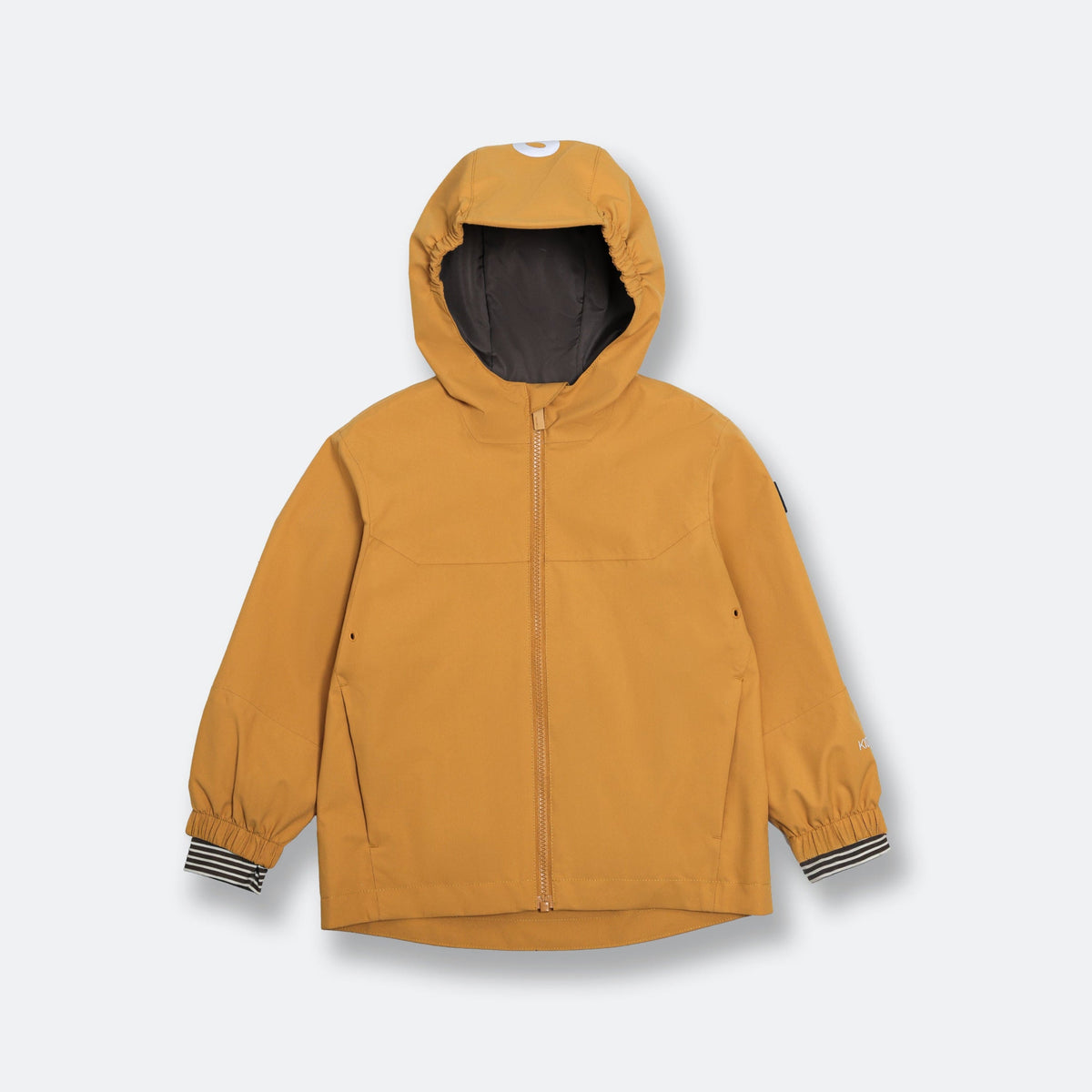 KidORCA Tofino Waterproof Rain Jacket in Spruce Yellow