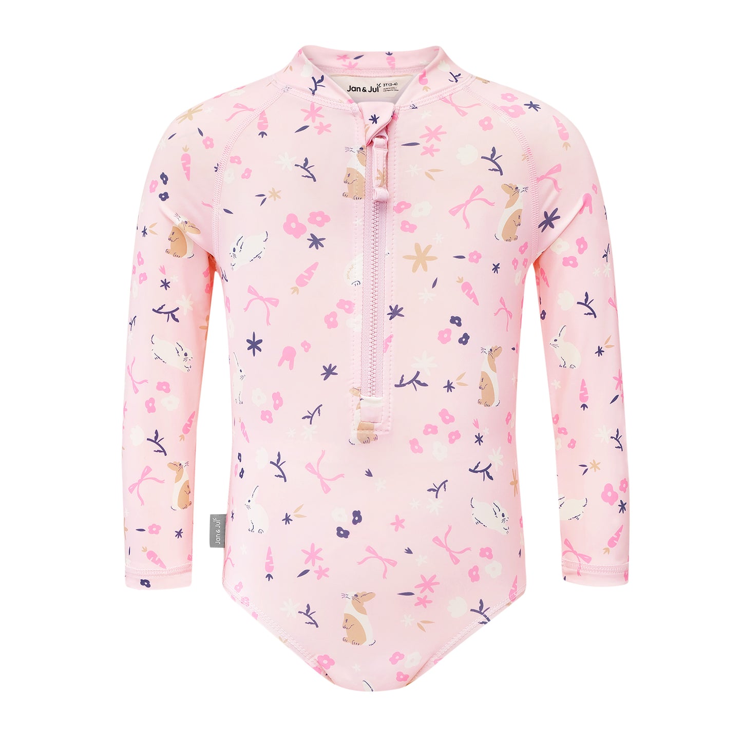 Jan & Jul - One Piece Long Sleeve Swimsuit