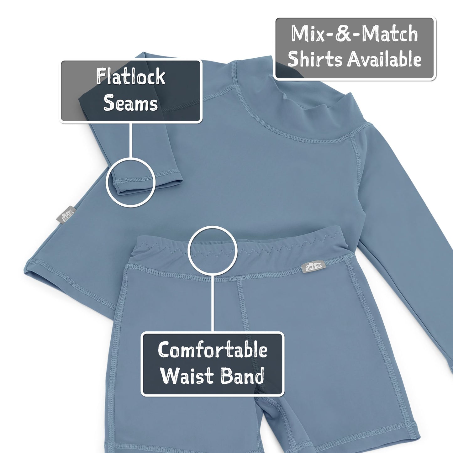 Jan & Jul - Long Sleeve UV Rashguard